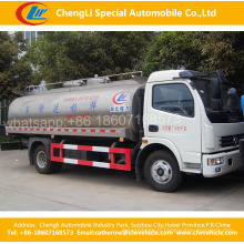 Camion frais de camion-citerne de lait de conservation de la chaleur de 4 * 2dongfeng / camion frais de transport de lait / camion-citerne de transport de nourriture liquide